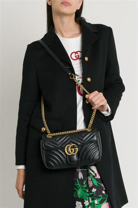 gucci 675788|gg marmont matelassé small bag.